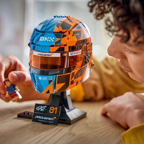 Конструктор LEGO® Editions Шлем Оскара Піастрі з команди McLaren, 793 деталі (43017) - фото 5