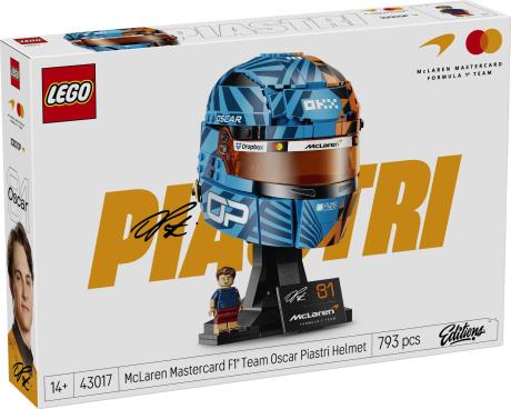 Конструктор LEGO® Editions Шлем Оскара Піастрі з команди McLaren, 793 деталі (43017) - фото 8