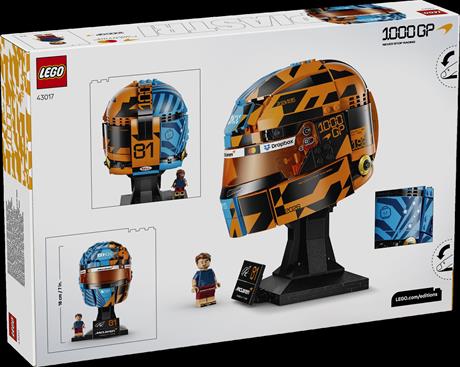 Конструктор LEGO® Editions Шлем Оскара Піастрі з команди McLaren, 793 деталі (43017) - фото 0