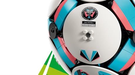 Конструктор LEGO® Editions Футбольный мяч 1498 деталей (43019) - фото 20