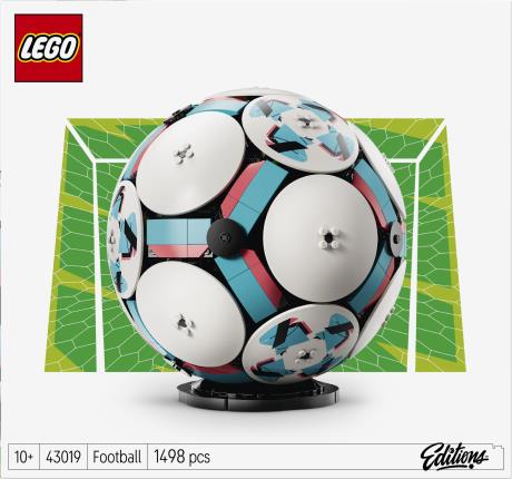 Конструктор LEGO® Editions Футбольний м'яч 1498 деталей (43019) - фото 22