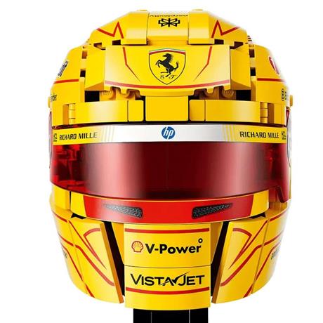 Конструктор LEGO® Editions Шолом Льюїса Гамільтона з команди Scuderia Ferrari HP, 884 деталей  (43022) - фото 4