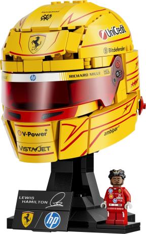 Конструктор LEGO® Editions Шолом Льюїса Гамільтона з команди Scuderia Ferrari HP, 884 деталей  (43022) - фото 7