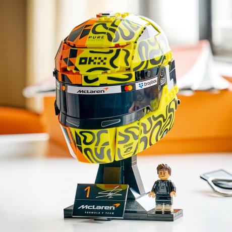 Конструктор LEGO® Editions Шлем Ландо Норриса з команди McLaren, 793 деталі (43023) - фото 12