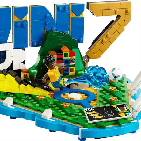 Конструктор LEGO® Editions Вінісіус Жуніор — найкращі моменти футбольних матчів, 510 деталей (43027) - фото 1