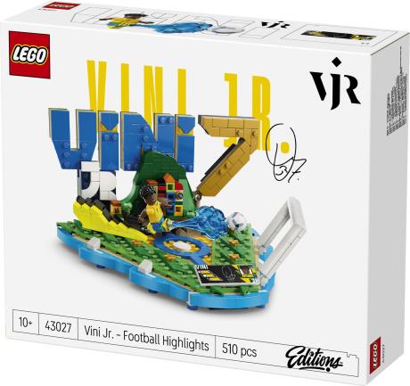 Конструктор LEGO® Editions Вінісіус Жуніор — найкращі моменти футбольних матчів, 510 деталей (43027) - фото 6