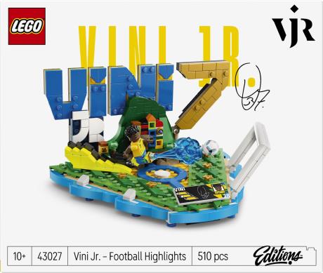 Конструктор LEGO® Editions Вінісіус Жуніор — найкращі моменти футбольних матчів, 510 деталей (43027) - фото 6