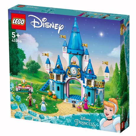 Конструктор LEGO Disney Princess Замок Попелюшки і Прекрасного принца 365 деталей (43206) - фото 0