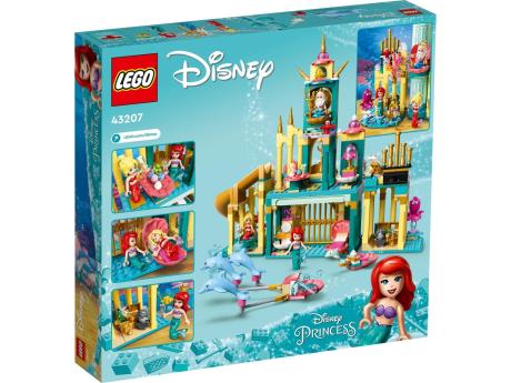 Конструктор LEGO Disney Princess Підводний палац Аріель 498 деталей (43207) - фото 0