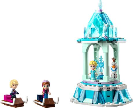 Конструктор LEGO Disney Чарівна карусель Анни та Ельзи 175 деталей (43218) - фото 0