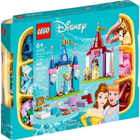 Конструктор LEGO Disney Princess Творчі замки диснеївських принцес 140 деталей (43219) - фото 0