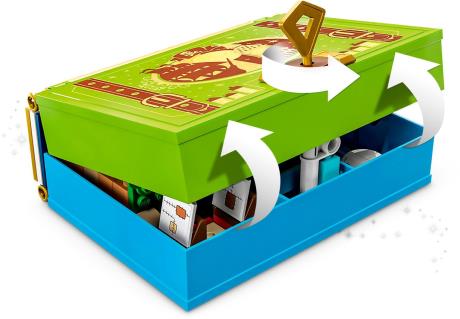 Конструктор LEGO Disney Classic Книга пригод Пітера Пена та Венді 111 деталей (43220) - фото 0