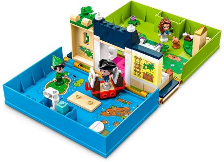 Конструктор LEGO Disney Classic Книга пригод Пітера Пена та Венді 111 деталей (43220) - фото 0