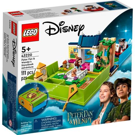 Конструктор LEGO Disney Classic Книга пригод Пітера Пена та Венді 111 деталей (43220) - фото 0