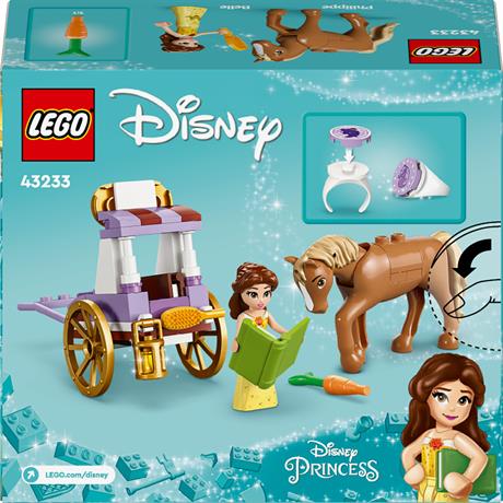 Конструктор LEGO Disney Казкова карета Белль 62 деталі (43233) - фото 3