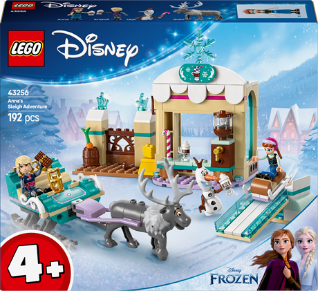 Конструктор LEGO Disney Холодное сердце Приключения Анны на санях 192 детали (43256) - фото 2