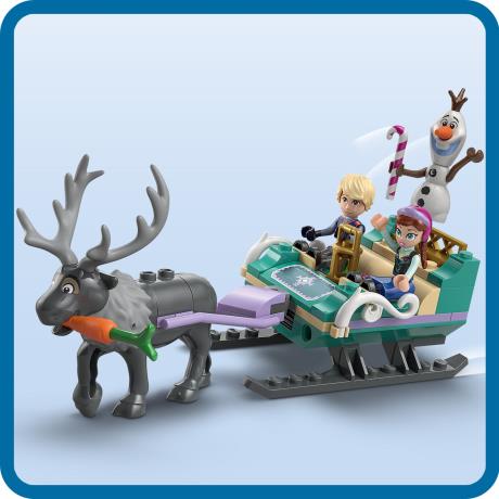 Конструктор LEGO Disney Крижане серце Пригоди Анни на санях 192 деталі (43256) - фото 7