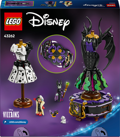 Конструктор LEGO Disney Villains Платья Малефисенты и Лютеллы де Виль 524 детали (43262) - фото 3