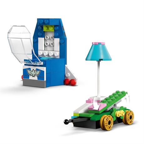 Конструктор LEGO Disney та Pixar Святкування з Історії Іграшок потяг і авто для перегонів 206 деталей (43264) - фото 4