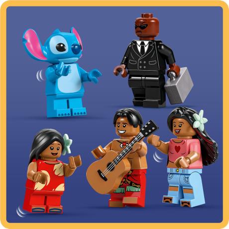 Конструктор LEGO Disney Пляжний будинок Ліло і Стіч 834 деталі (43268) - фото 6