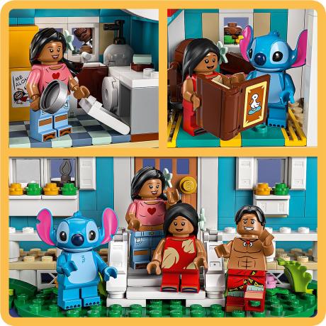 Конструктор LEGO Disney Пляжний будинок Ліло і Стіч 834 деталі (43268) - фото 7