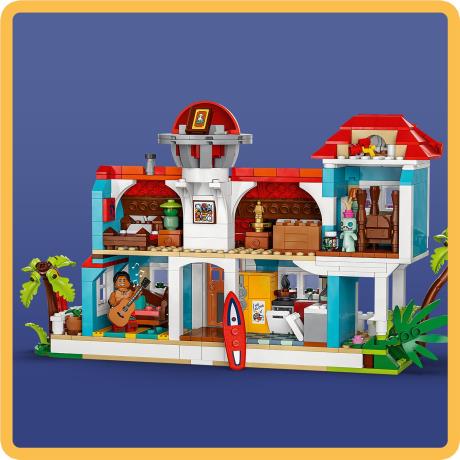 Конструктор LEGO Disney Пляжний будинок Ліло і Стіч 834 деталі (43268) - фото 5