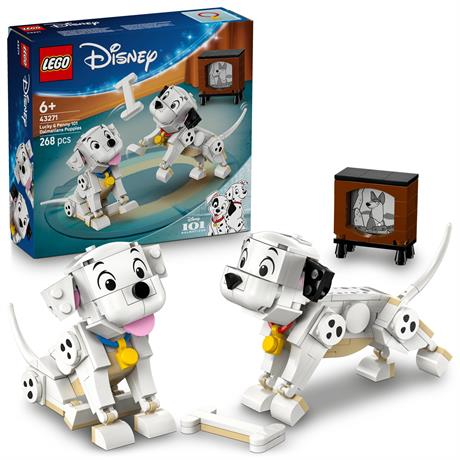 Конструктор LEGO Disney Лакі та Пенні 101 далматинець 268 деталей (43271) - фото 0