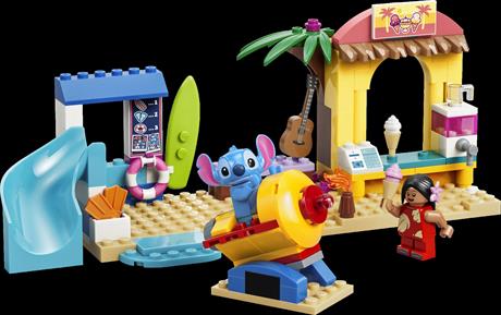 Конструктор LEGO® Disney Веселощі на пляжі з Ліло і Стічем, 113 деталей (43280) - фото 9