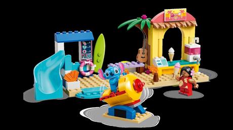 Конструктор LEGO® Disney Веселощі на пляжі з Ліло і Стічем, 113 деталей (43280) - фото 12