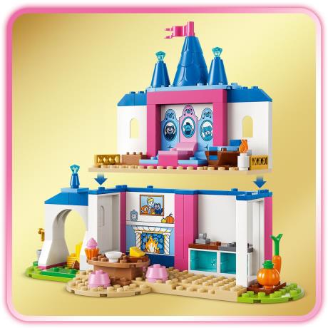Конструктор LEGO® Disney Принцесса Замок Золушки и её друзей-животных, 149 деталей (43283) - фото 3