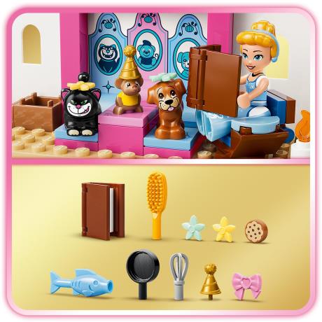 Конструктор LEGO® Disney Принцесса Замок Золушки и её друзей-животных, 149 деталей (43283) - фото 4