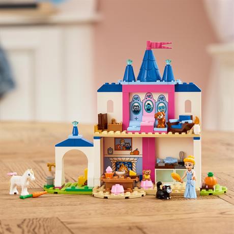 Констурктор LEGO® Disney Принцеса Замок Попелюшки та її друзів-тварин, 149 деталей (43283) - фото 10