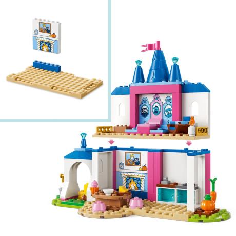 Конструктор LEGO® Disney Принцесса Замок Золушки и её друзей-животных, 149 деталей (43283) - фото 11