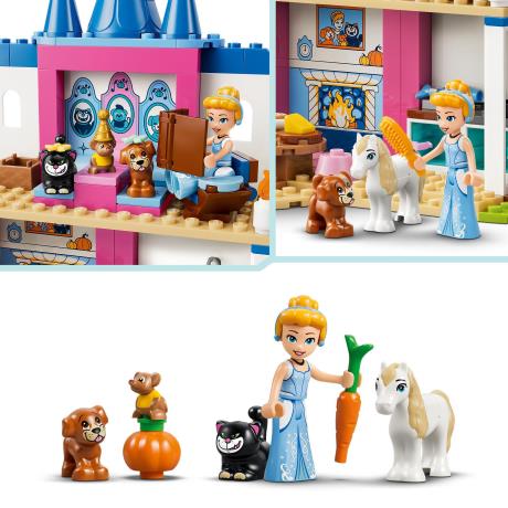 Конструктор LEGO® Disney Принцесса Замок Золушки и её друзей-животных, 149 деталей (43283) - фото 12