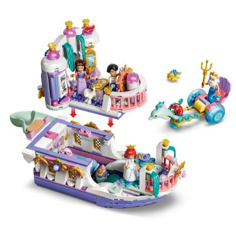 Конструктор LEGO® Disney Принцеса Королівський весільний човен Аріель, 519 деталей (43299) - фото 8