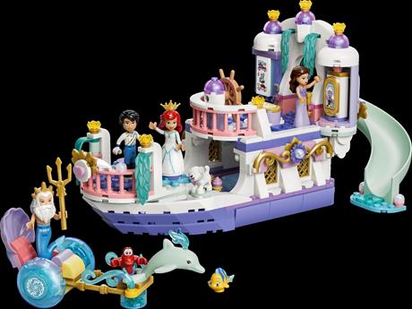 Конструктор LEGO® Disney Принцеса Королівський весільний човен Аріель, 519 деталей (43299) - фото 11