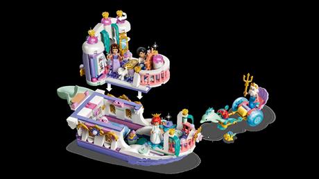 Конструктор LEGO® Disney Принцеса Королівський весільний човен Аріель, 519 деталей (43299) - фото 13