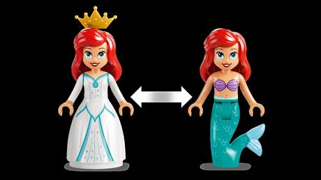Конструктор LEGO® Disney Принцеса Королівський весільний човен Аріель, 519 деталей (43299) - фото 14