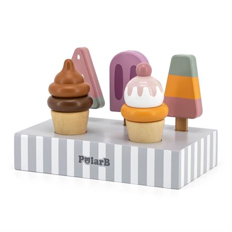 Деревянный игровой набор Viga Toys PolarB Мороженое (44057) - фото 0