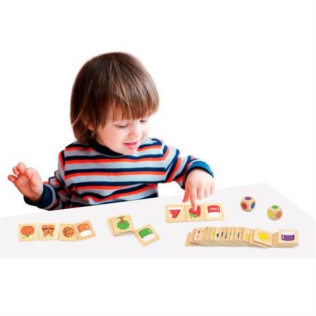 Деревянный пазл-игра Viga Toys Изучаем цвета (44505) - фото 6