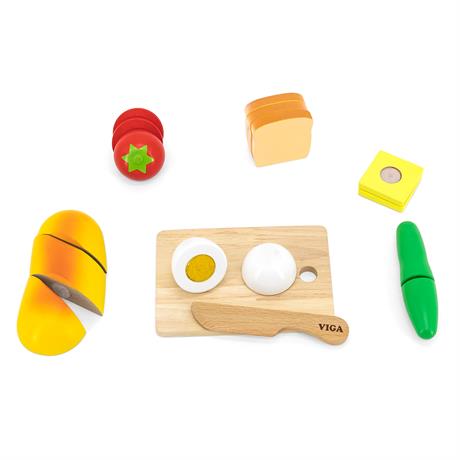 Игрушечные продукты Viga Toys Завтрак (44541) - фото 3