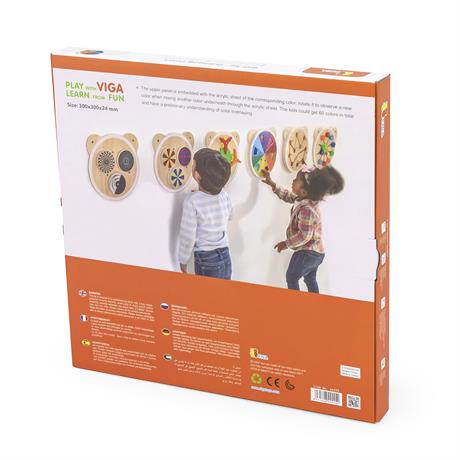 Бизиборд Viga Toys Миксуем цвета (44555FSC) - фото 3