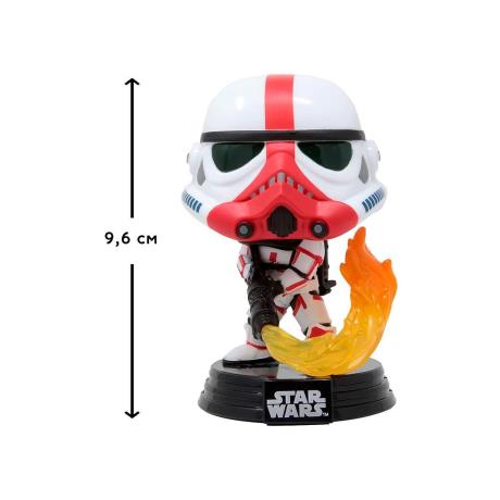 Фигурка Funko Pop! Мандалорец Штурмовик с огнеметом 10 см (45542) - фото 1