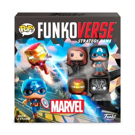 Настільна гра Pop! Funkoverse Marvel стратегічна 4 фігурки (46067) - фото 0