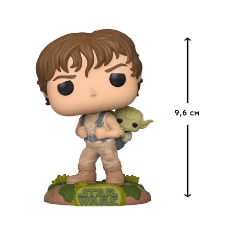 Фігурка Funko Pop! Зоряні війни Епізод 5 Люк з Йодою 10 см (46768) - фото 1