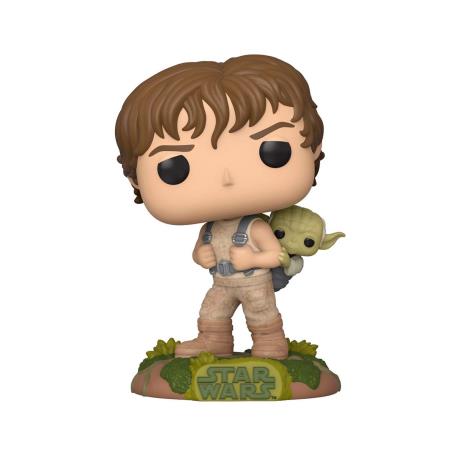 Фігурка Funko Pop! Зоряні війни Епізод 5 Люк з Йодою 10 см (46768) - фото 0