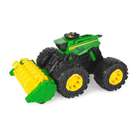 Іграшковий комбайн John Deere Kids Monster Treads з молотаркою і великими колесами (47329) - фото 0