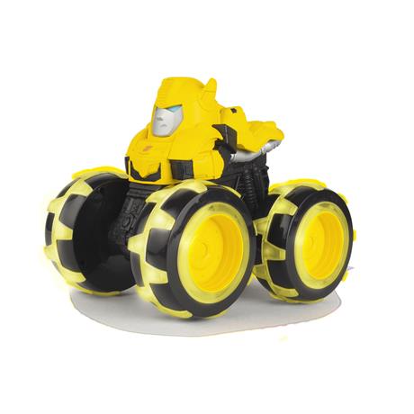 Игрушечная машинка John Deere Kids Monster Treads Бамблби с большими светящимися колесами (47422) - фото 0