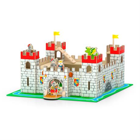 Деревянный набор Viga Toys Игрушечный замок (50310) - фото 0