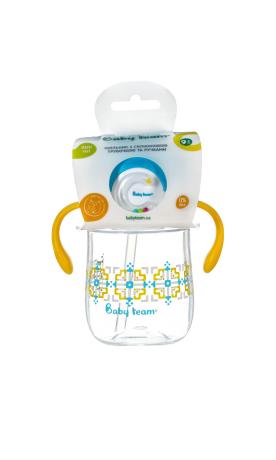 Поильник Baby Team Tritan с силиконовой трубочкой 300 мл (5040) - фото 2